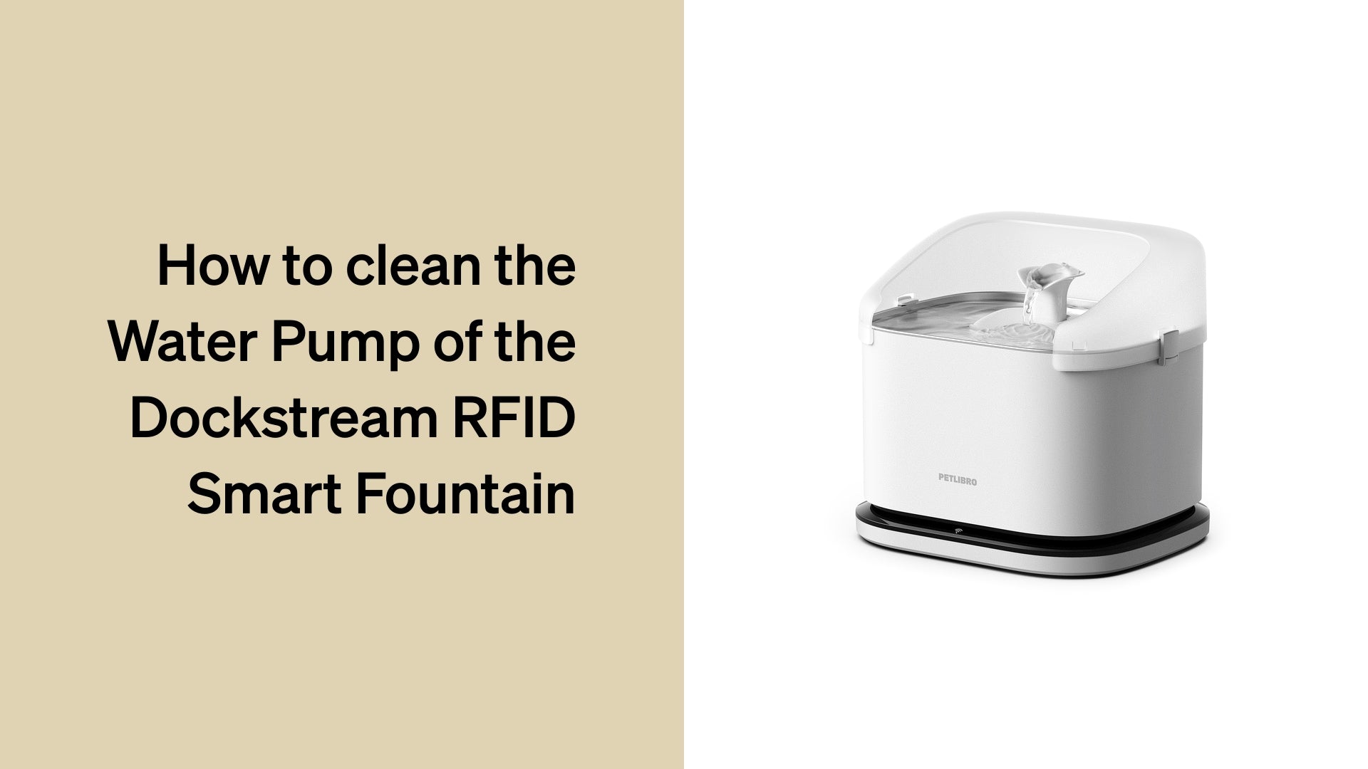 Dockstream RFID Smart Fountain