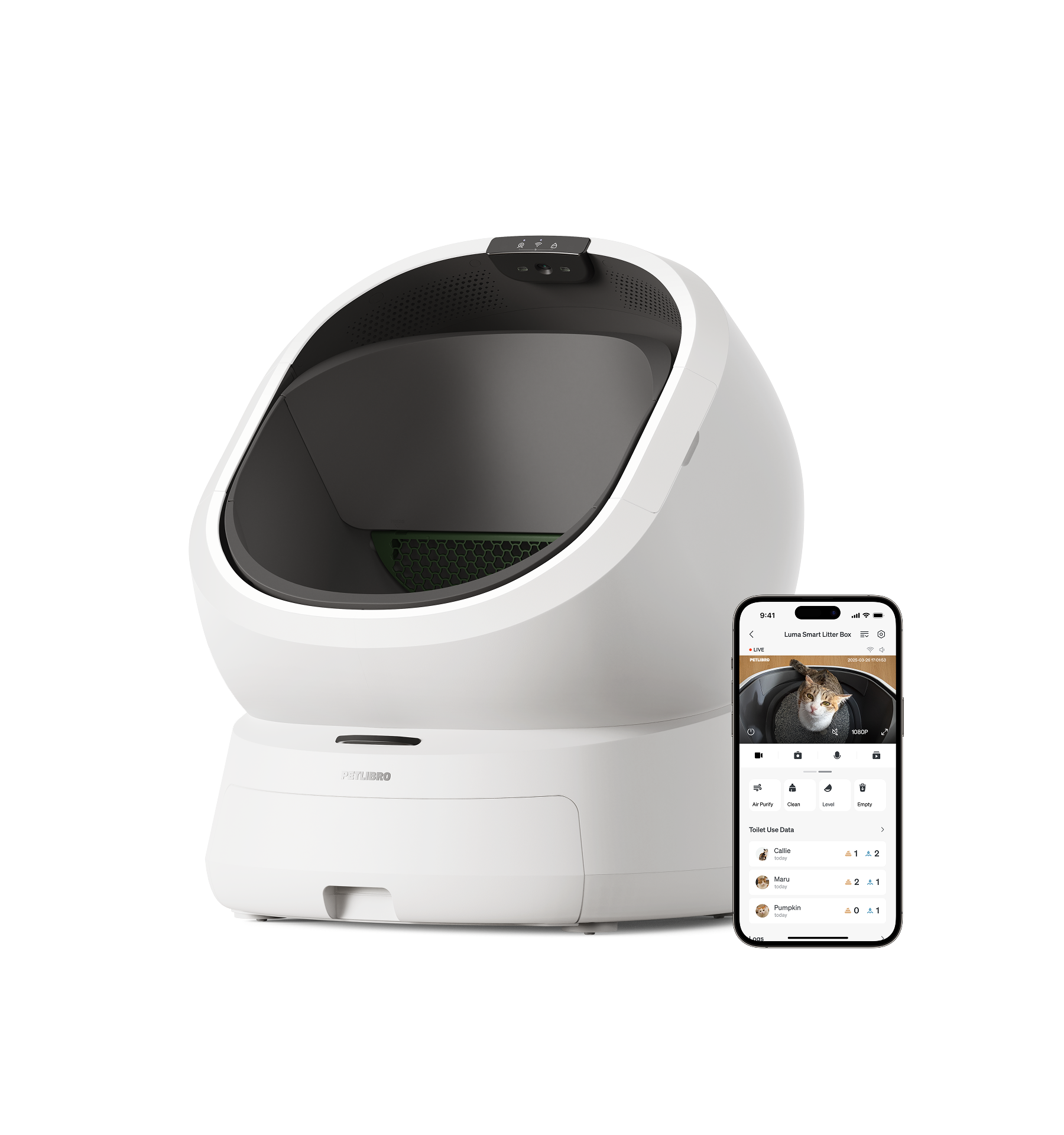 Petlibro Luma Smart Litter Box: Know who did what, when, and how much