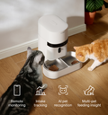 Petlibro rfid cat feeder pet feeder for multiple cats, smart cat feeder with camera, cat feeder portion control; petlibro vs petkit best automatic cat feeder reddit