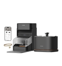 Petlibro PETLIBRO pet feeder and cat water fountain set; app screen shown, includes cat collar tag, not a litter box
