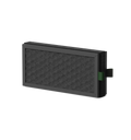 Petlibro rectangular black replacement air filter with fabric surface and side pull tabs