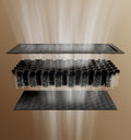 Petlibro multi-layer black honeycomb air filter with activated carbon and felt pads for pet odor control