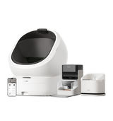 Petlibro Petlibro Luma odor control luma smart litter box, white automatic self cleaning cat litter box with litter box deodorizer
