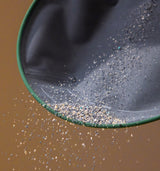 Petlibro black and green silicone litter mat catching and sifting small granules of cat litter