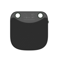 Petlibro black textured silicone litter mat with two circular cutouts and anti-slip backing for cat litter control