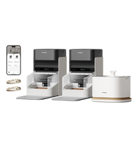 Petlibro PETLIBRO pet feeder set with app and RFID tags; white cat accessories, not a litter box, for cat feeding control