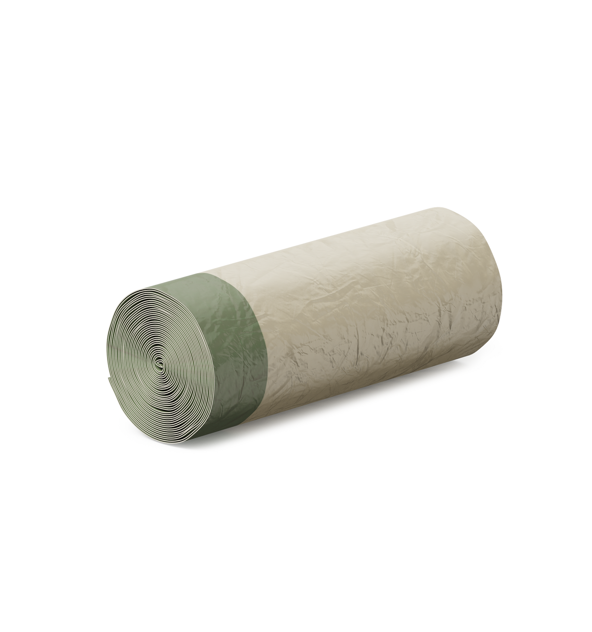 Petlibro roll of biodegradable pet waste bags in beige and green for easy cleanup