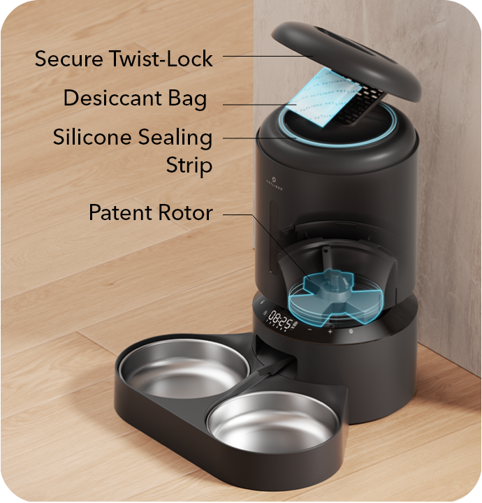 PETLIBRO Granary Double Food Tray Automatic Pet Feeder 5L