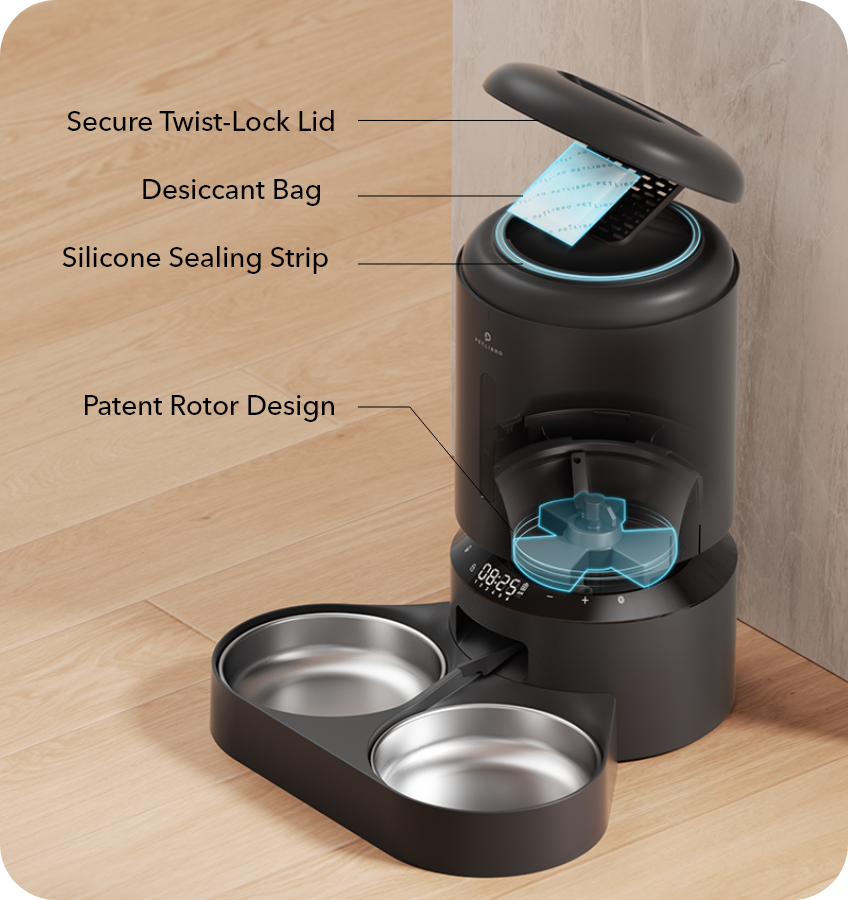 PETLIBRO Granary Double Food Tray Automatic Pet Feeder 5L