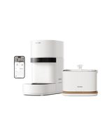 Petlibro pet feeder for multiple cats and rfid cat feeder with app; smart cat feeder with camera, portion control, reliable WiFi, proof of feeding