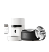 Petlibro pet feeder for multiple cats, rfid cat feeder with camera and app; reliable wifi cat feeder, portion control for weight management feeder