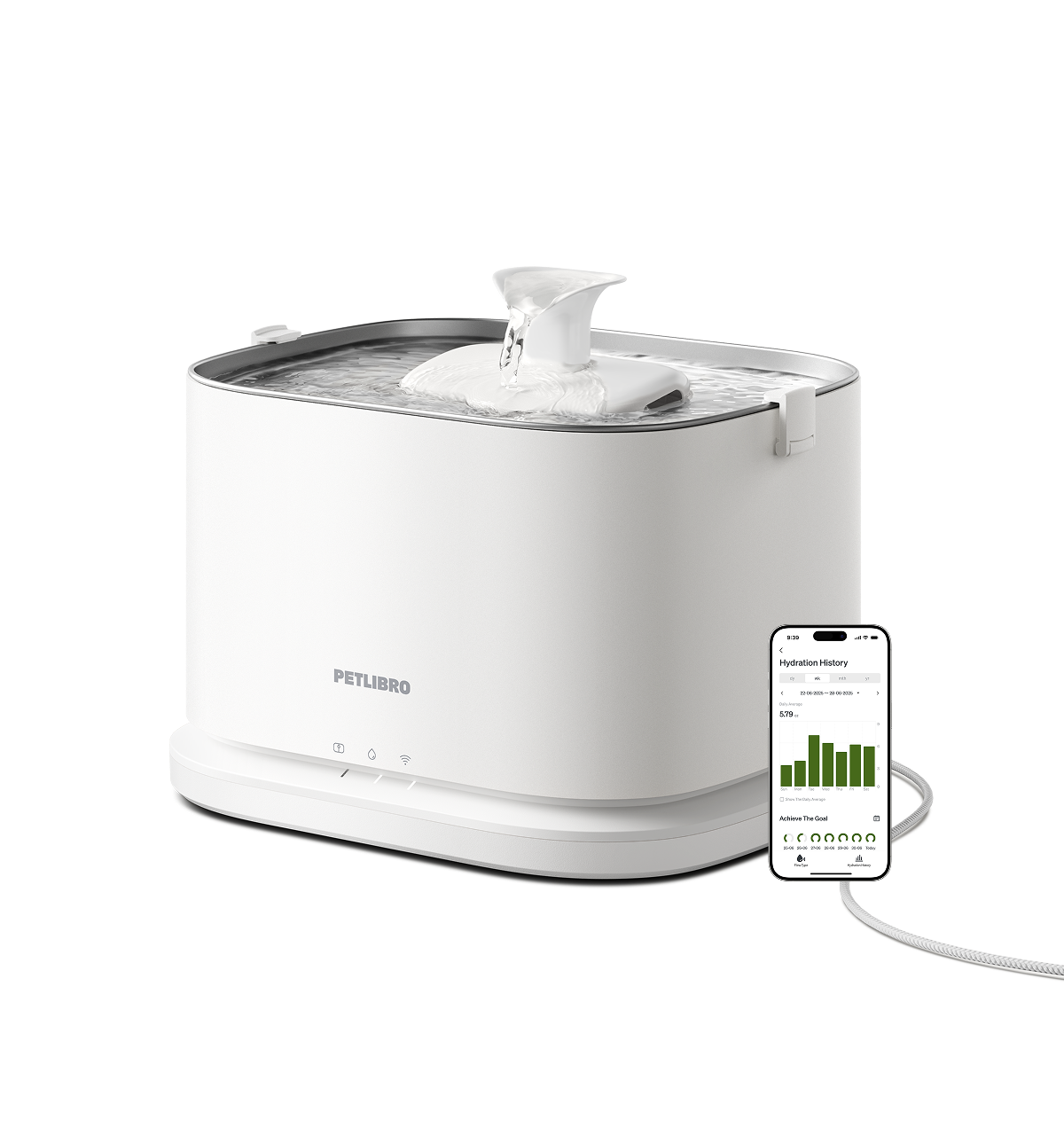 Petlibro Dockstream 2 Smart Fountain | Cat Water Fountain Petlibro Dockstream 2 Smart Fountain | Cat Water Fountain