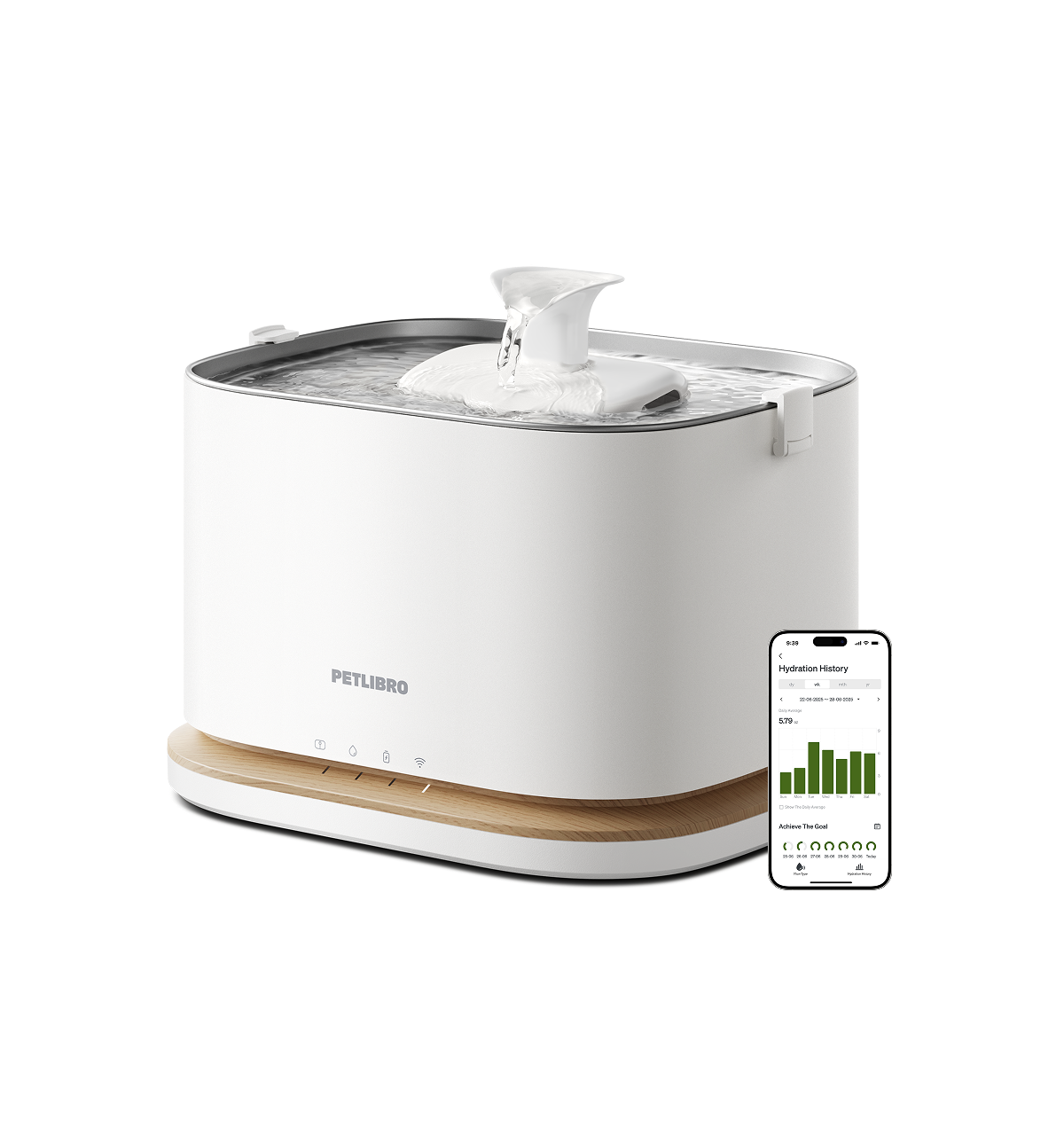 Petlibro Dockstream 2 Smart Fountain | Cat Water Fountain Petlibro Dockstream 2 Smart Fountain | Cat Water Fountain
