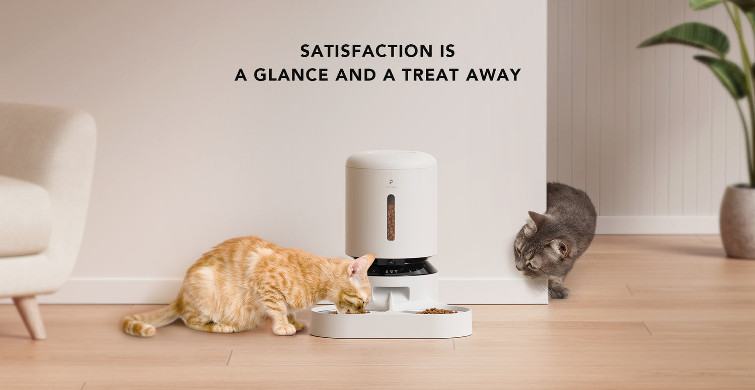 PETLIBRO Granary Camera, Double Food Tray Automatic Pet Feeder 5L