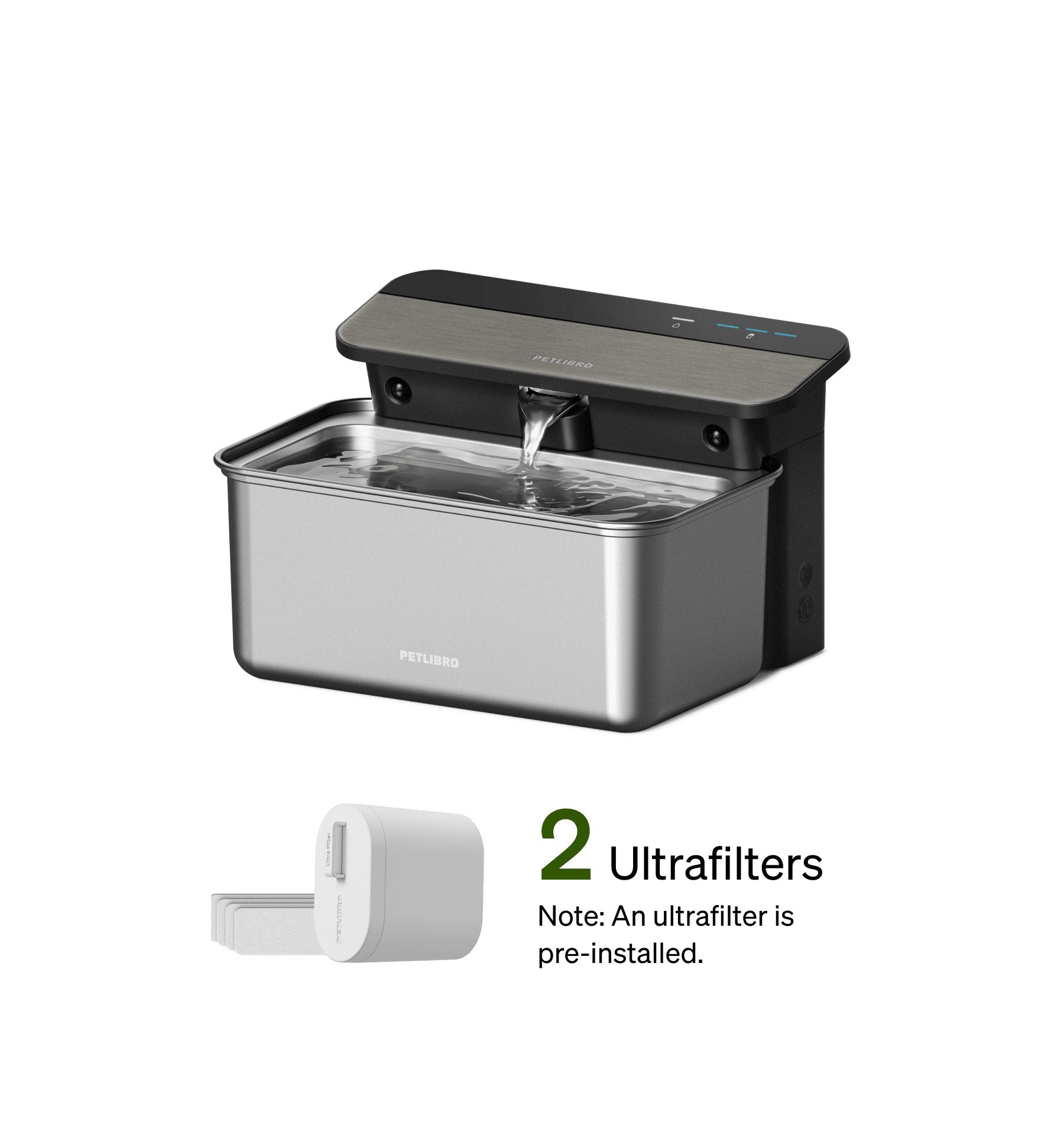 Glacier Ultrafiltration Fountain - PETLIBRO