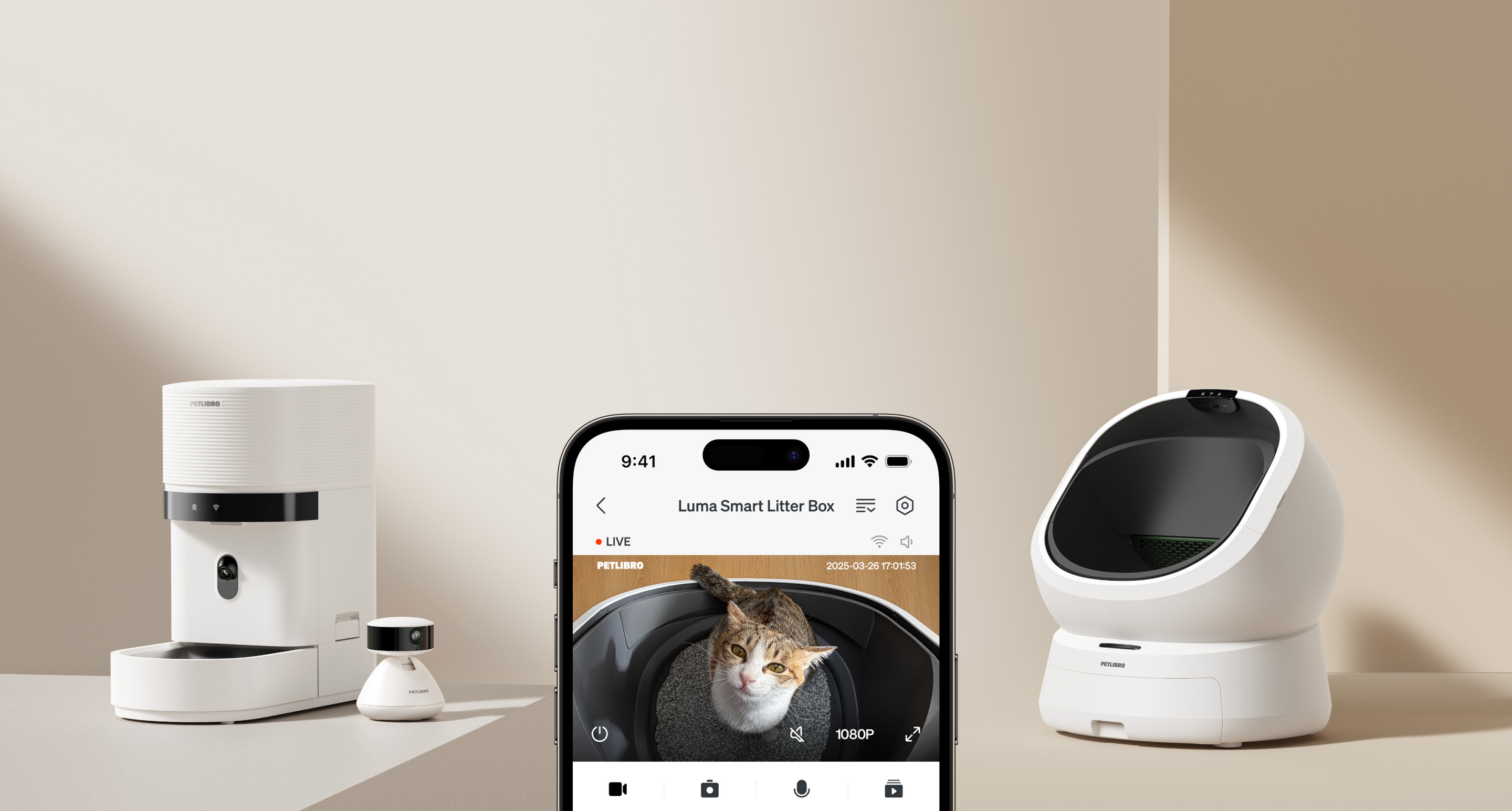 Petlibro smart litter box with app camera view; Multi-Cat Feeding pet feeder for multiple cats, rfid cat feeder PDP Blog Guide FAQ Video Comparison