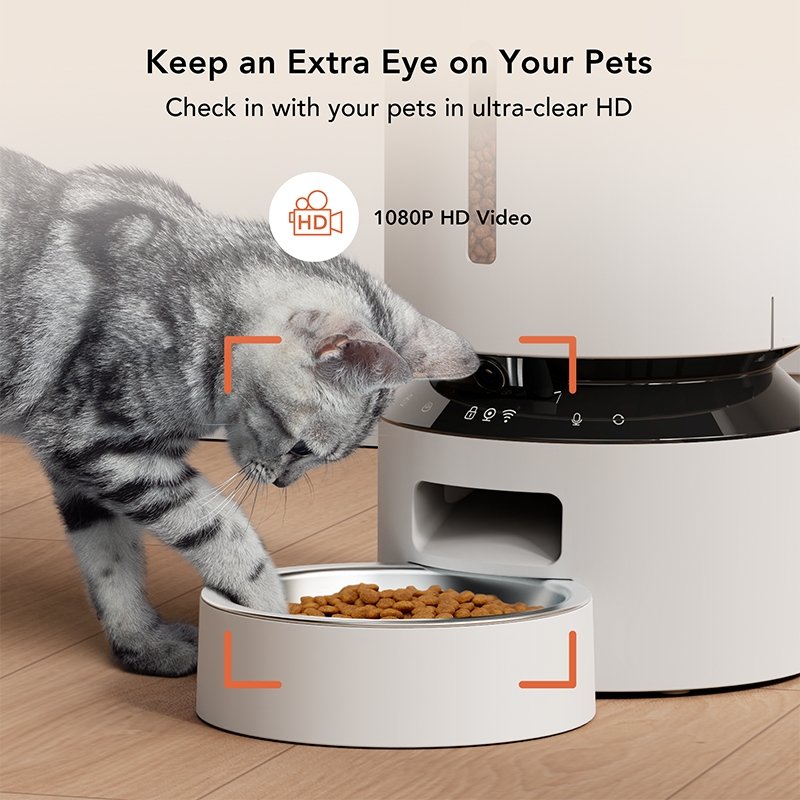 Camera Monitoring Feeder & Wireless Pump Fountain Kit - PETLIBRO